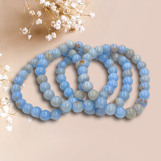 Angelite Bracelet (Self Expression)