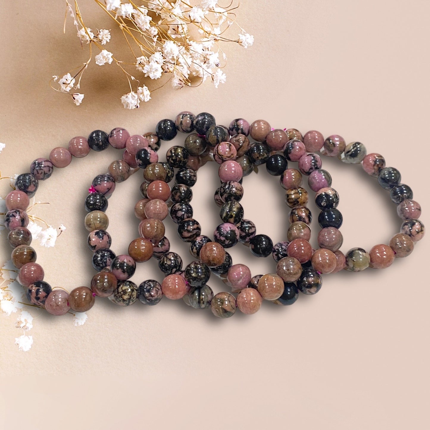 Rhodonite Bracelet (Emotional Healing)