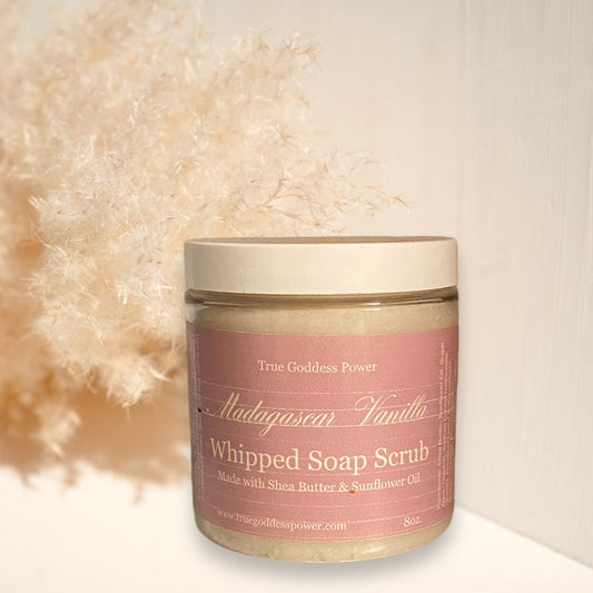 Madagascar Vanilla Whipped Soap Scrub